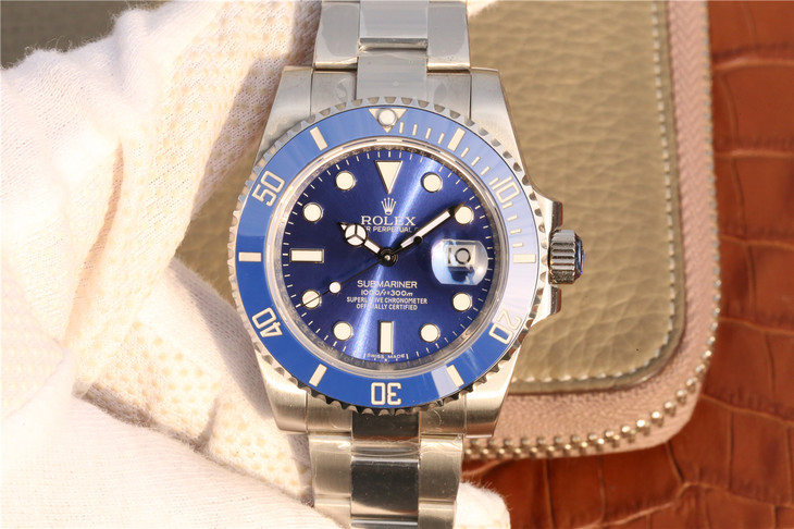 Replica Rolex Submariner 116619LB Blue Ceramic Watch