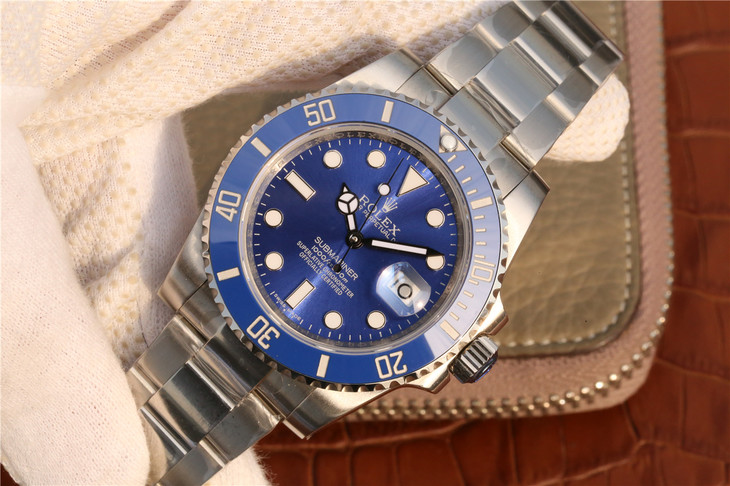 Replica Rolex Submariner Blue Ceramic