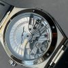 Constellation Black Ceramic SS SBF 1:1 Best Edition White Textured Dial on Black Gummy Strap A8900 - Image 11