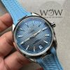 Aqua Terra 41mm VSF 1:1 Best Edition Summer Blue Dial on Blue Rubber Strap A8900