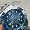 Seamaster 300 VSF 1:1 Best Edition Summer Blue Dial on SS Bracelet A8800 - Image 2
