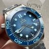 Seamaster 300 VSF 1:1 Best Edition Summer Blue Dial on SS Bracelet A8800 - Image 3