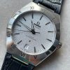 Constellation Black Ceramic SS SBF 1:1 Best Edition White Textured Dial on Black Gummy Strap A8900 - Image 4