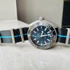 Seamaster 6000M Ultra Deep SS SBF 1:1 Best Edition Black Dial on Black Nylon Strap A8912 Super Clone - Image 9