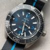 Seamaster 6000M Ultra Deep SS SBF 1:1 Best Edition Black Dial on Black Nylon Strap A8912 Super Clone - Image 5