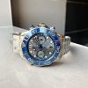 Seamaster 300M Chrono SS OMF 1:1 Best Edition Grey Dial on SS Bracelet A9900 - Image 7