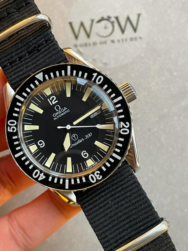 Omega Vintage Seamaster 300 Military Date Automatic Mens Watch - Image 5