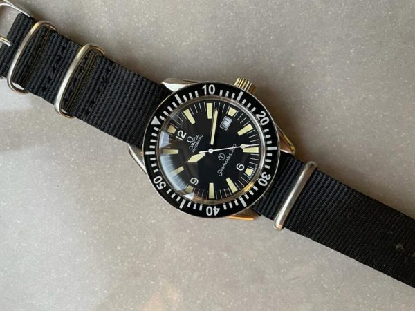 Omega Vintage Seamaster 300 Military Date Automatic Mens Watch - Image 9