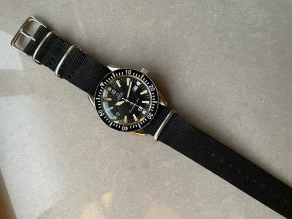 Omega Vintage Seamaster 300 Military Date Automatic Mens Watch - Image 7