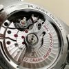 Planet Ocean SEAMASTER Chronometer OMF SS Grey/Orange Polished Bezel Grey Dial on SS Bracelet A9900 (Black Balance Wheel) - Image 10