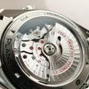 Planet Ocean SEAMASTER Chronometer OMF SS Black Matte Bezel Grey Dial on SS Bracelet A9900 (Black Balance Wheel) - Image 7