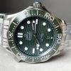 Seamaster Diver 300M SS/Green Ceramic Bezel ORF 1:1 Best Edition Green Dial on SS Bracelet A8800 - Image 11