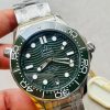 Seamaster Diver 300M SS/Green Ceramic Bezel ORF 1:1 Best Edition Green Dial on SS Bracelet A8800 - Image 2