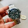 Seamaster Diver 300M SS/Green Ceramic Bezel ORF 1:1 Best Edition Green Dial on SS Bracelet A8800